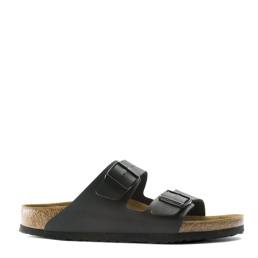 Donna Birkenstock Calzature | Sandalo Unisex Birkenstock Arizona Birko Flor Black 0051793 Co