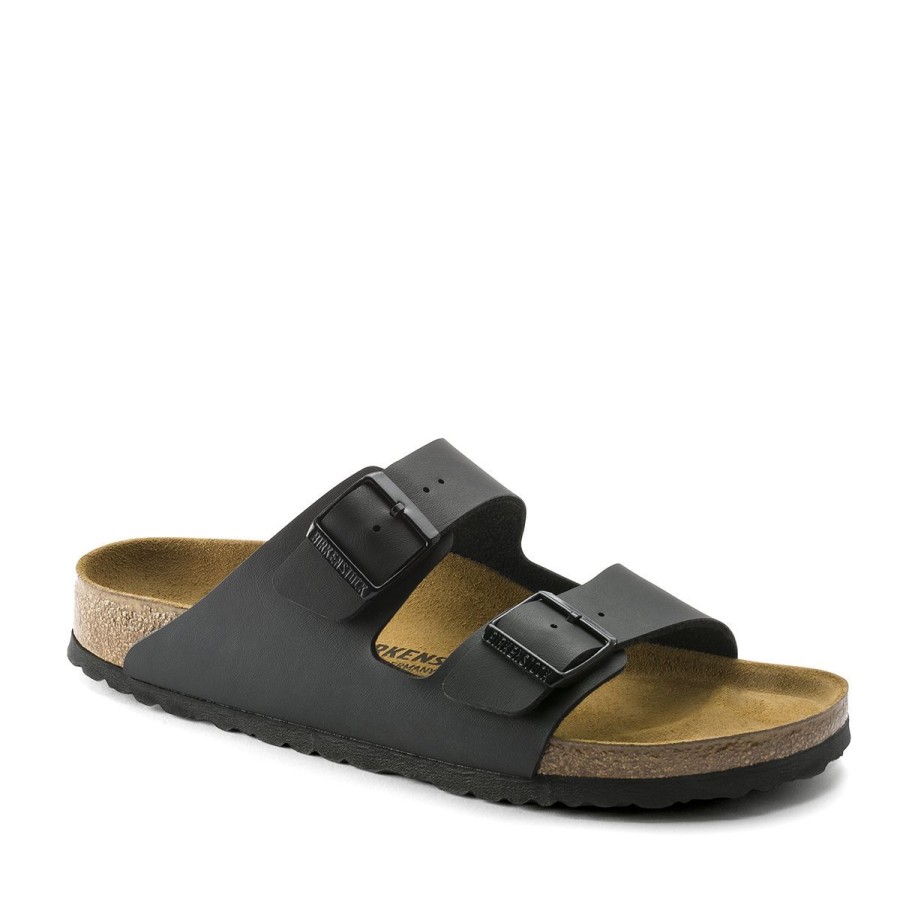 Donna Birkenstock Calzature | Sandalo Unisex Birkenstock Arizona Birko Flor Black 0051793 Co