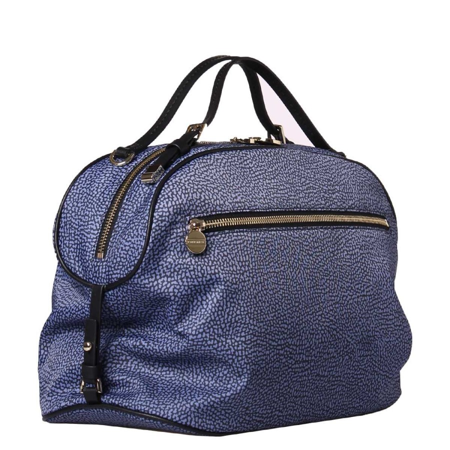 Donna Borbonese Borse A Mano | Borsa Donna Borbonese Sexy Bag Con Tracolla O.P. Blue / Black 934098 121