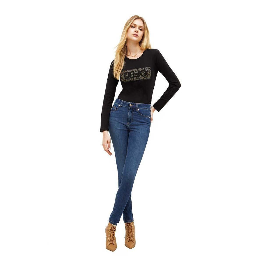 Donna Liu Jo Jeans / Pantaloni | Jeans Donna Liu Jo Skinny In Denim Stretch Blue Uxx037D 222