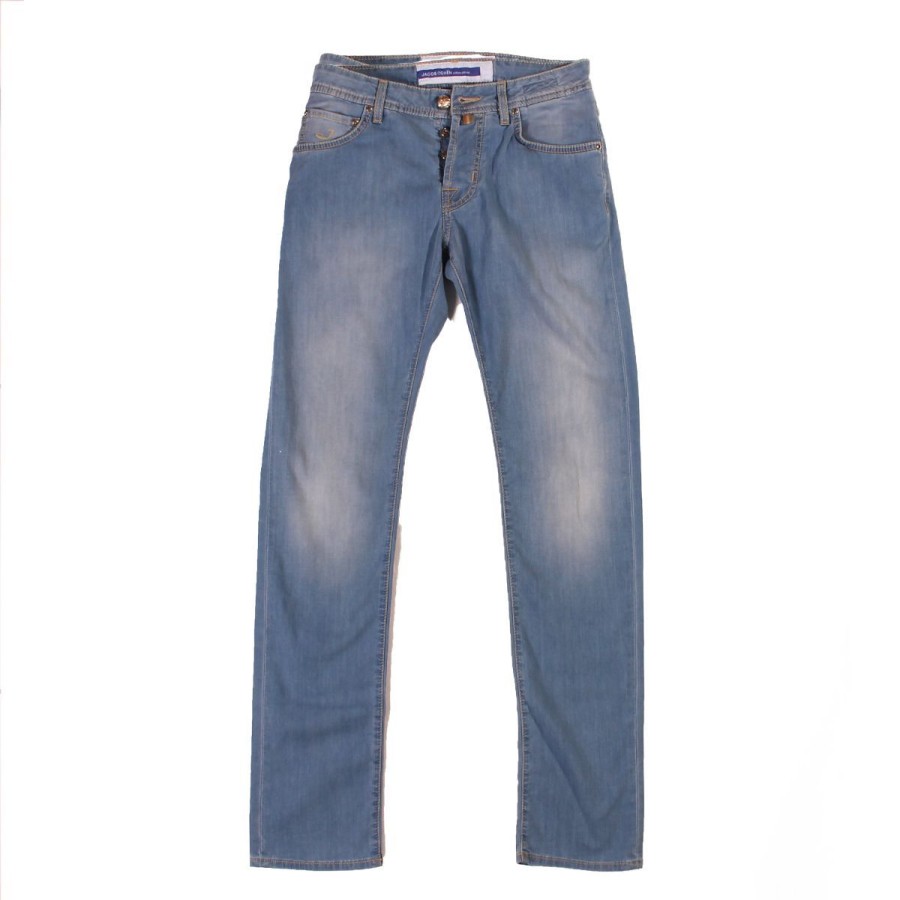 Uomo Jacob Cohen Abbigliamento | Jeans Uomo Jacob Cohen 5 Tasche Nick Slim Fit 191 Denim S3735191D Co