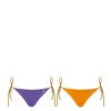 Donna K-Way Costumi Da Mare / Seawear | Costume Mare Donna K-Way Slip Seawear Thea Bathing Violet / Orange K00Bd7 120