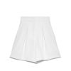 Donna Hinnominate Gonne / Pantaloncini | Bermuda Donna Hinnominate Shorts Corto Etk Personalizzata White Hnw815 123