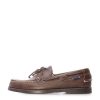 Uomo Docksides Sebago Classic / Elegance | Scarpa Uomo Docksides Sebago Mocassino Portland Waxed Dark Brown / Gum 70000G0 122