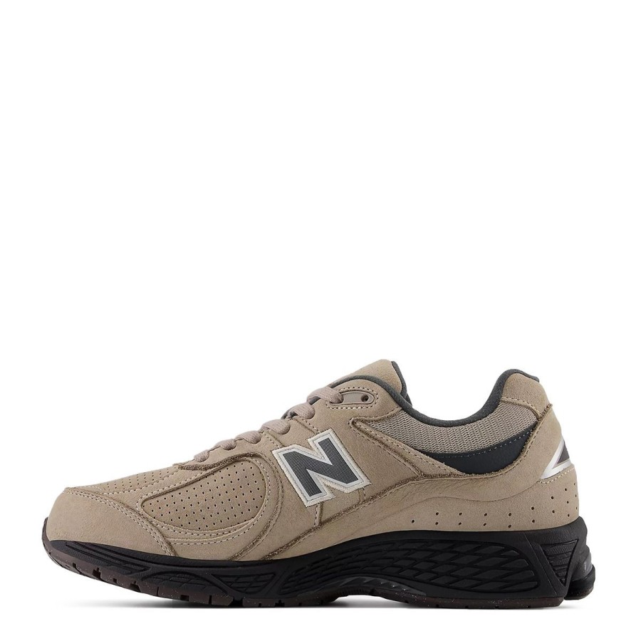 Uomo New Balance Sneakers | Scarpa Uomo New Balance Runner Driftwood Con Blacktop E Timberwolw M2002Reg 223