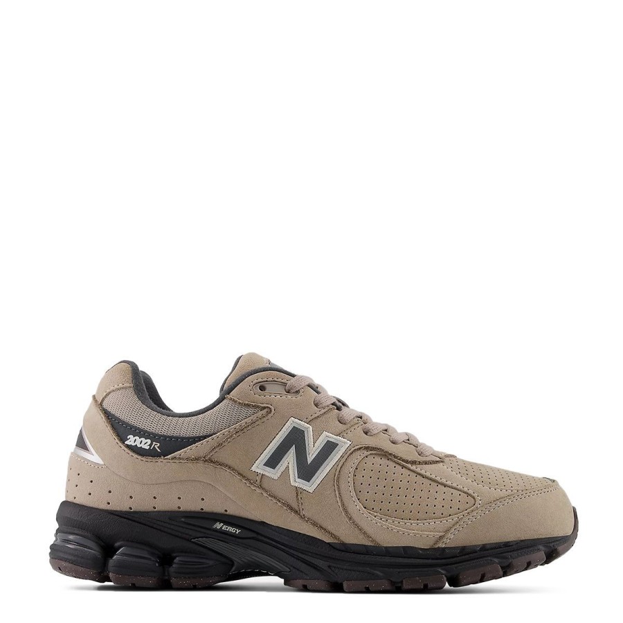 Uomo New Balance Sneakers | Scarpa Uomo New Balance Runner Driftwood Con Blacktop E Timberwolw M2002Reg 223