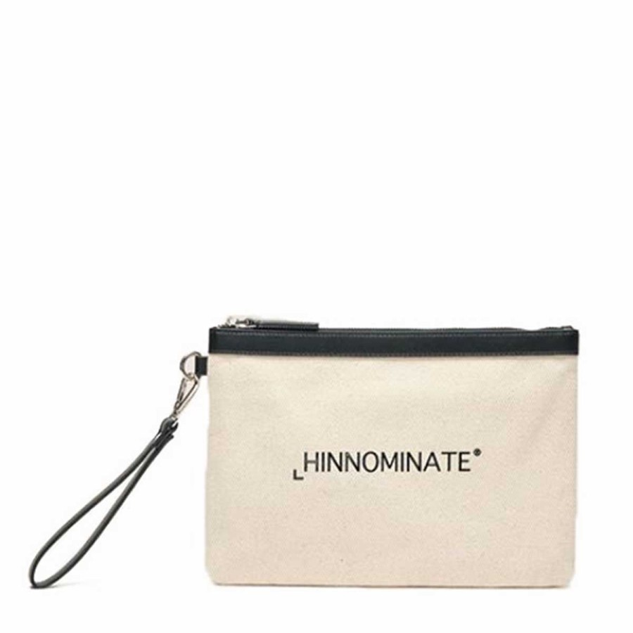 Donna Hinnominate Pochette | Pochette Donna Hinnominate St.Brick Canvas Offwhite Hna133 123