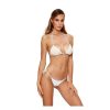 Donna 4Giveness Costumi Da Mare / Seawear | Costume Da Mare Donna 4Giveness Bikini Triangolo E Slip Laccetti Shiny Lace Fgbw1757 122