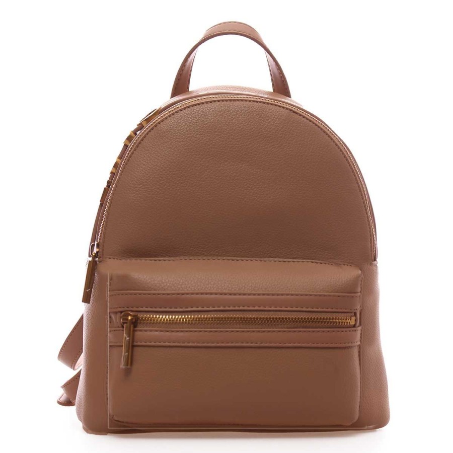 Donna Liu Jo Borse A Spalla | Zaino Donna Liu Jo Backpack Ecs Hydnora Cammello Af3239 223