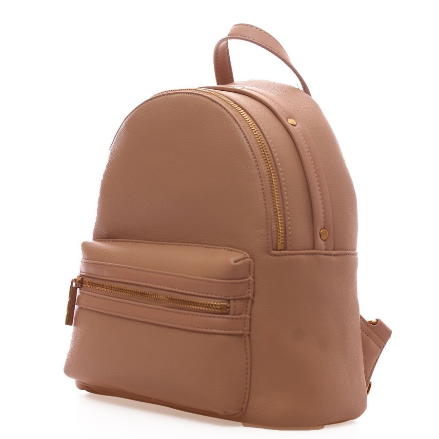 Donna Liu Jo Borse A Spalla | Zaino Donna Liu Jo Backpack Ecs Hydnora Cammello Af3239 223