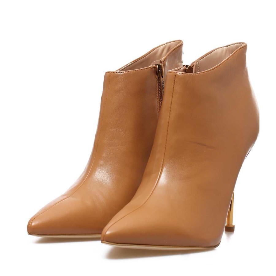 Donna Guess Calzature | Stivaletti Donna Guess Boots Sazzi Caramel Fl7Sazlea 222