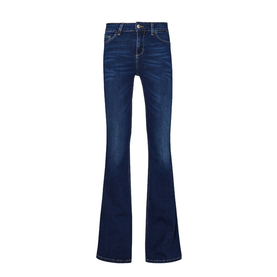 Donna Liu Jo Jeans / Pantaloni | Jeans Donna Liu Jo Flare Better Bottom Up Denim Blue Uf3058 223