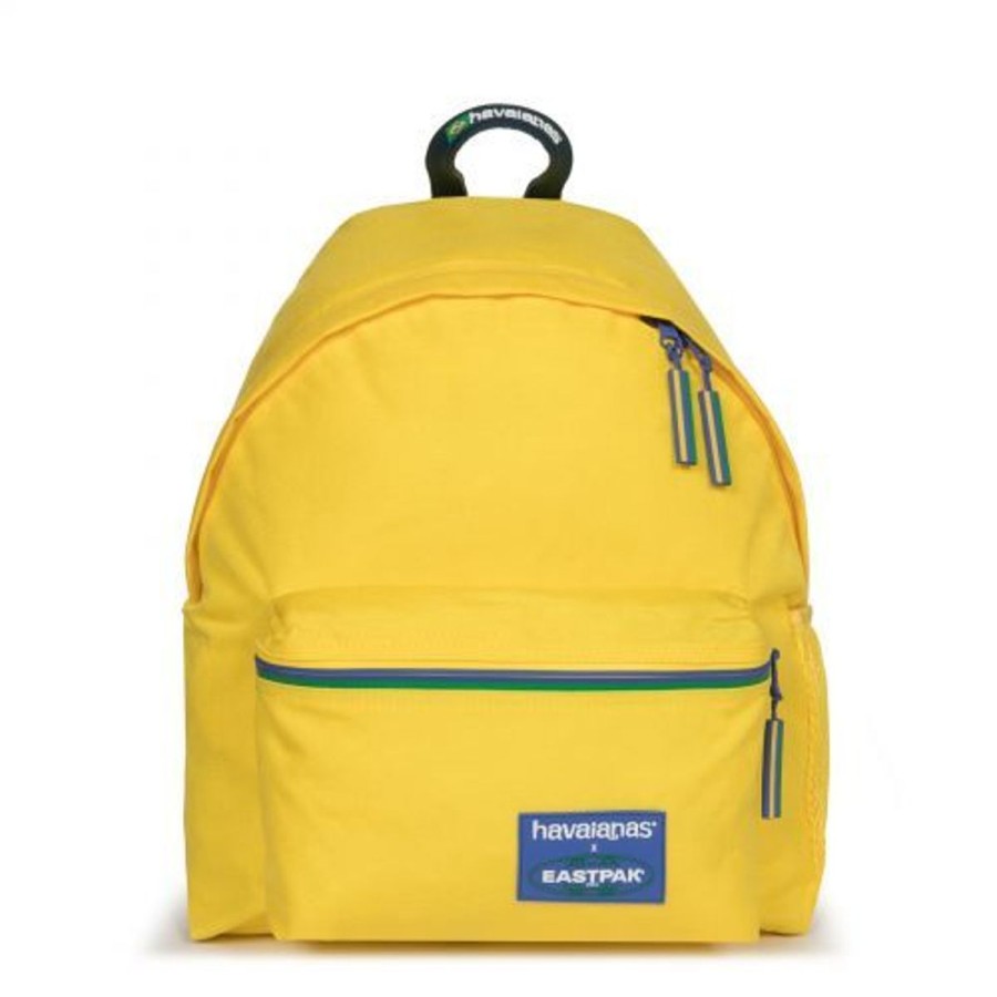 Donna Eastpak Zaini | Zaino Unisex Eastpak Padded Havaianas Yellow Ek0006 121