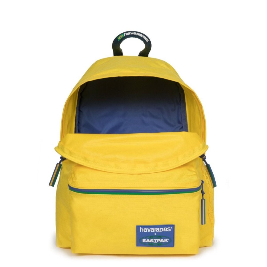 Donna Eastpak Zaini | Zaino Unisex Eastpak Padded Havaianas Yellow Ek0006 121