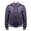 Uomo The Jack Leather Abbigliamento | Giubbino Uomo The Jack Leather Microforata Rip Polngee Blu 121