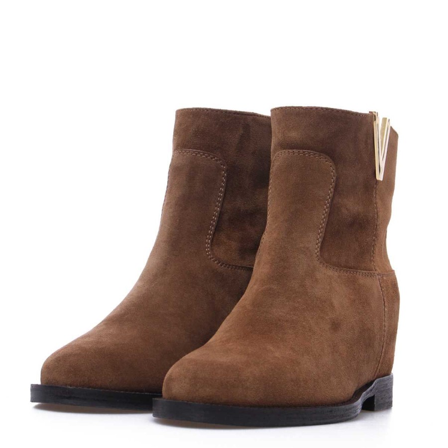 Donna VIa Roma 15 Calzature | Stivaletti Donna Via Roma 15 Ankle Boots Velour Marttora 2576 222