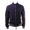 Uomo The Jack Leather Abbigliamento | Giubbino Uomo The Jack Leather Elvis Suede Blu 121