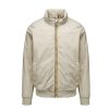 Uomo K-Way Abbigliamento | Giacca Uomo K-Way Amaury Stretch Nylon Jersey Beige K2121Pw Co