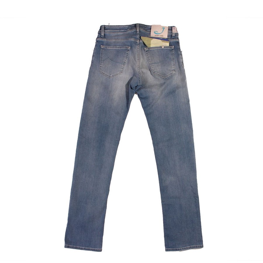 Uomo Jacob Cohen Abbigliamento | Jeans Uomo Jacob Cohen 5 Tasche Comfort Vintage Lavaggio 3 J6220918 121