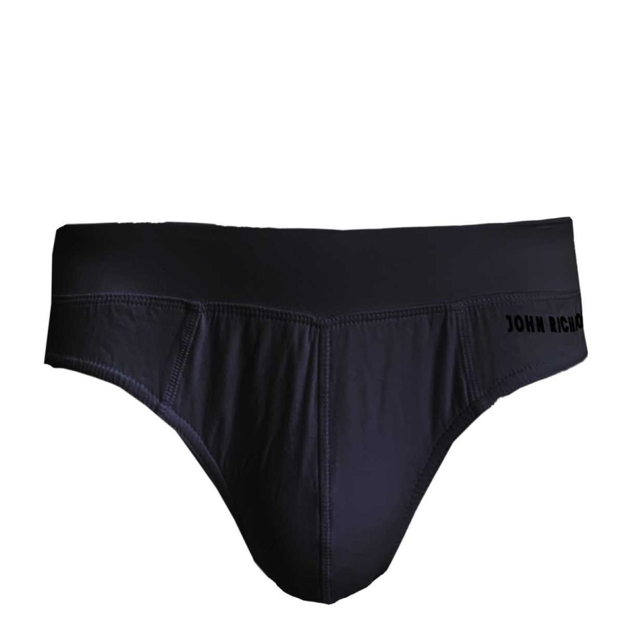 Uomo John Richmond | Box 3 Pz Slip Uomo John Richmond Underwear Palermo All Black 120