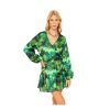 Donna 4Giveness Abiti | Abito Donna 4Giveness Short Dress Green Tropic Fgcw2394 123