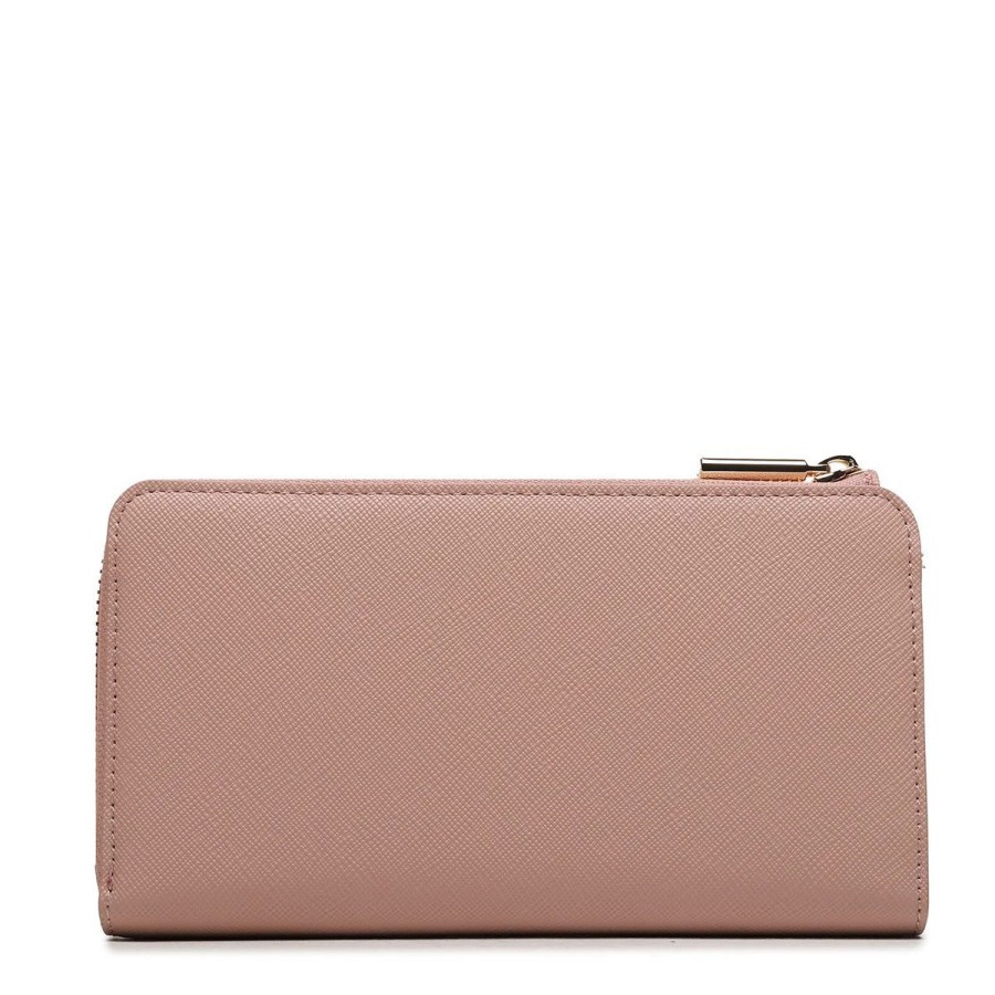 Donna Liu Jo Portafogli | Portafoglio Donna Liu Jo Wallet Saffiano Caliwen Soft Peach Af3381 223