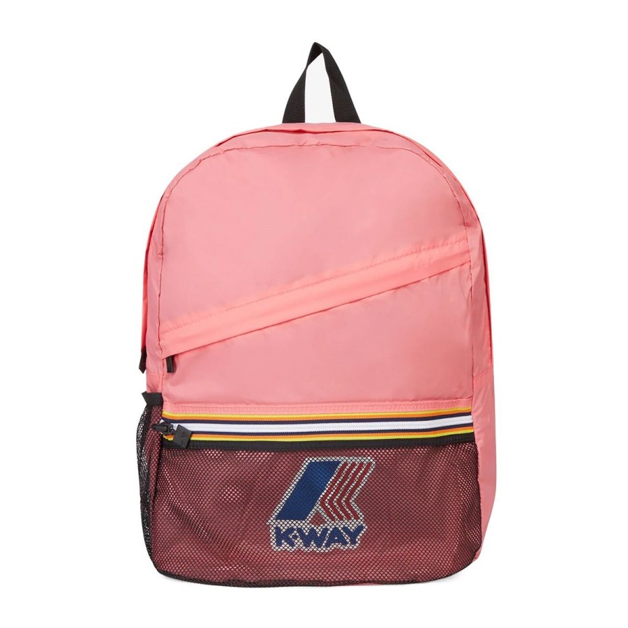 Donna K-Way Zaini | Zaino Unisexk-Way Backpack Le Vrai 3.0 Francois Pink Md K006X60 Co