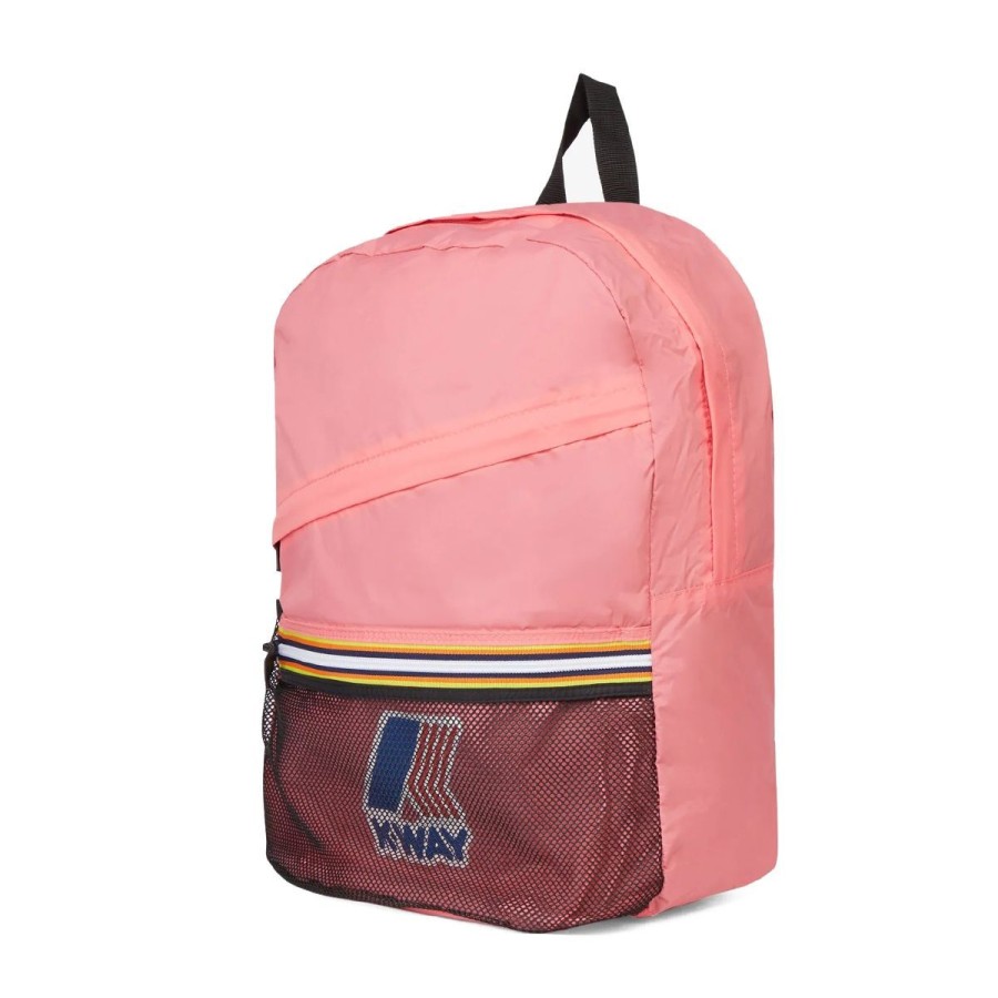 Donna K-Way Zaini | Zaino Unisexk-Way Backpack Le Vrai 3.0 Francois Pink Md K006X60 Co