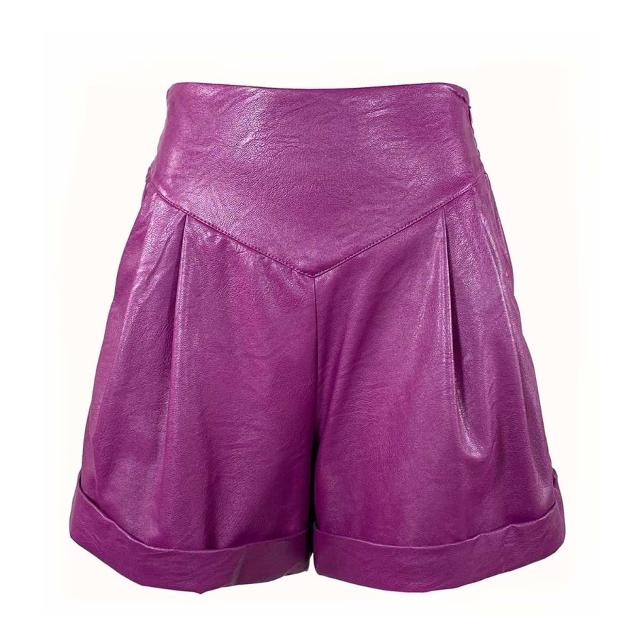 Donna Aniye By Jeans / Pantaloni | Aniye By Shorts Donna Pantalonicini Holy Purple 1813950 221