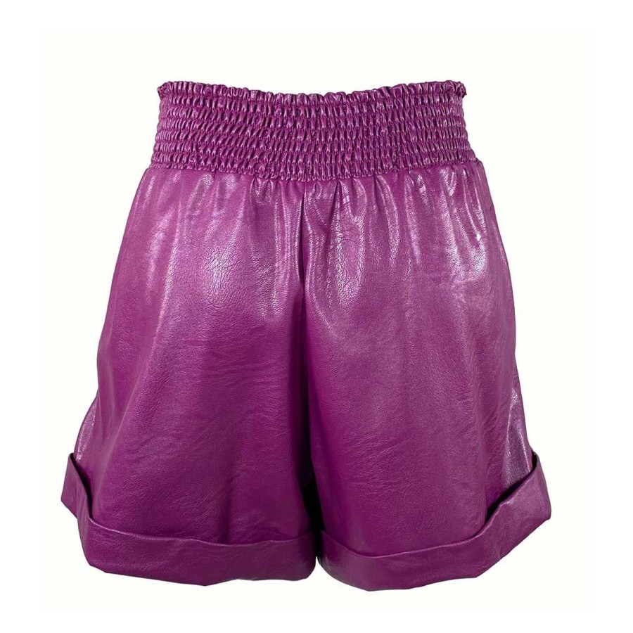 Donna Aniye By Jeans / Pantaloni | Aniye By Shorts Donna Pantalonicini Holy Purple 1813950 221