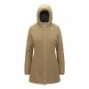 Donna K-Way Capispalla | K-Way Giacca Donna Denise Warm Reversible Double Beige Black K3127Pw Co