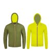 Uomo K-Way Abbigliamento | Giaccabebe' & Kid K-Way Jacques Plus Double Green Olive/ Yellow K002Xp0 121