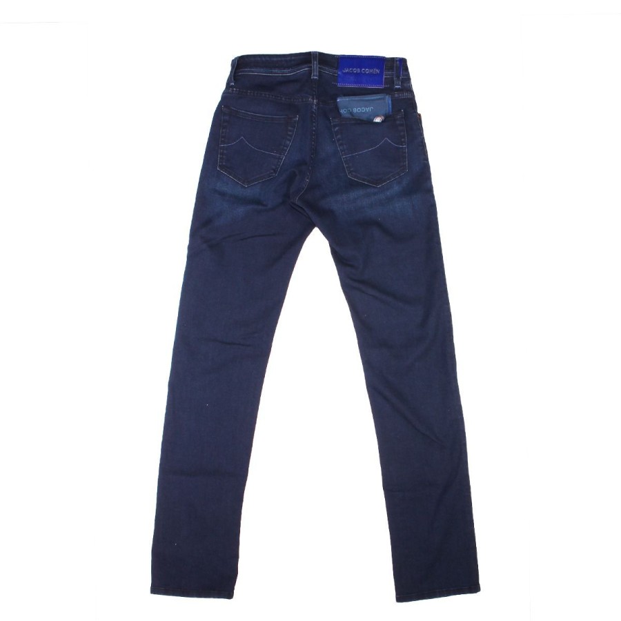 Uomo Jacob Cohen Abbigliamento | Jeans Uomo Jacob Cohen 5 Tasche Nick Slim Fit 257D Denim S3594275D Co