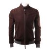 Uomo The Jack Leather Abbigliamento | Giubbino Uomo The Jack Leather Elvis Suede Testa Di Moro 121