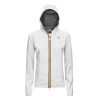 Donna K-Way Capispalla | Giacca Donna K-Way Lil Streatch Dot White K00Bdk0 121