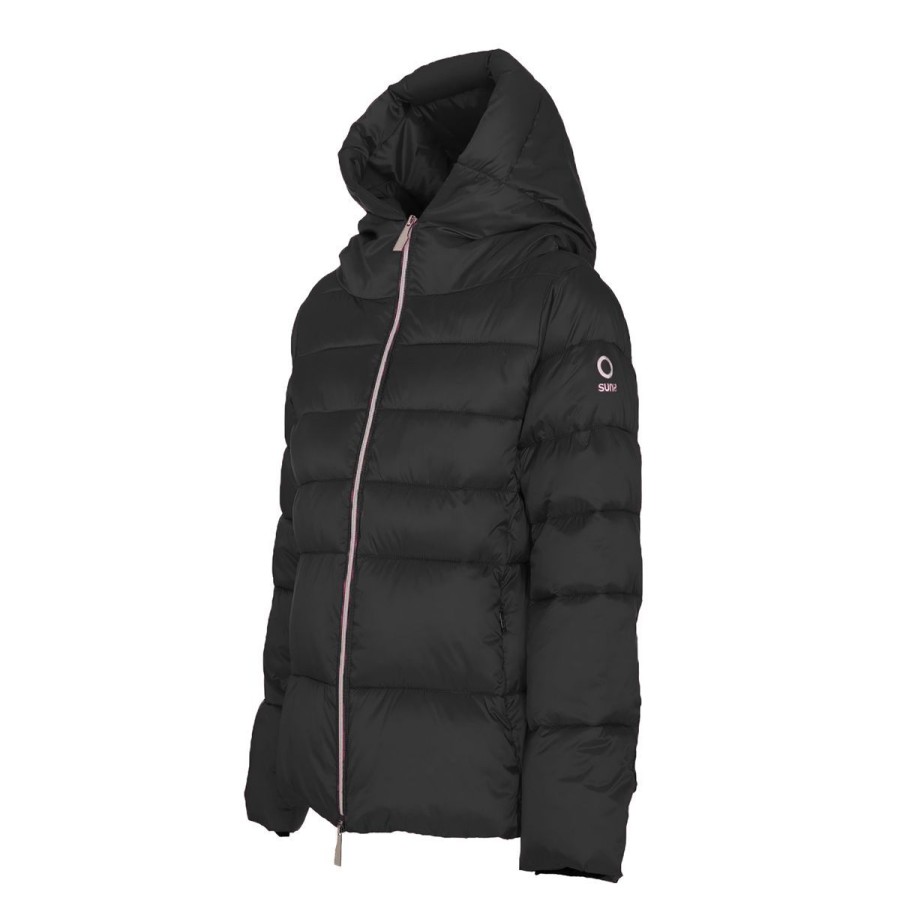 Donna Suns Capispalla | Giacca Donna Suns Levy Polar Black Gbs33012D 223