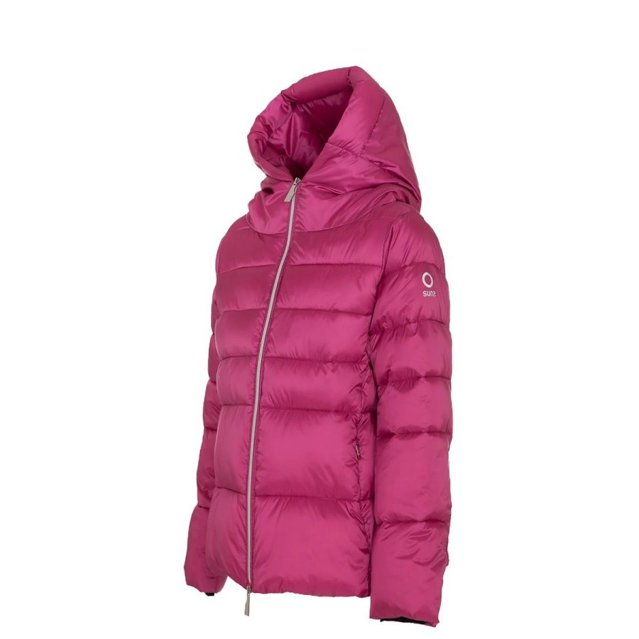 Donna Suns Capispalla | Giacca Donna Suns Levy Polar Fuxia Gbs33012D 223