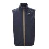 Uomo K-Way Abbigliamento | Gilet Uomo Valen Stretch Dot Blue Depht K6113Gw 122