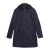 Uomo Piquadro Abbigliamento | Piquadro Giacca Uomo Parka Waterproof Navy Gi6360J54223