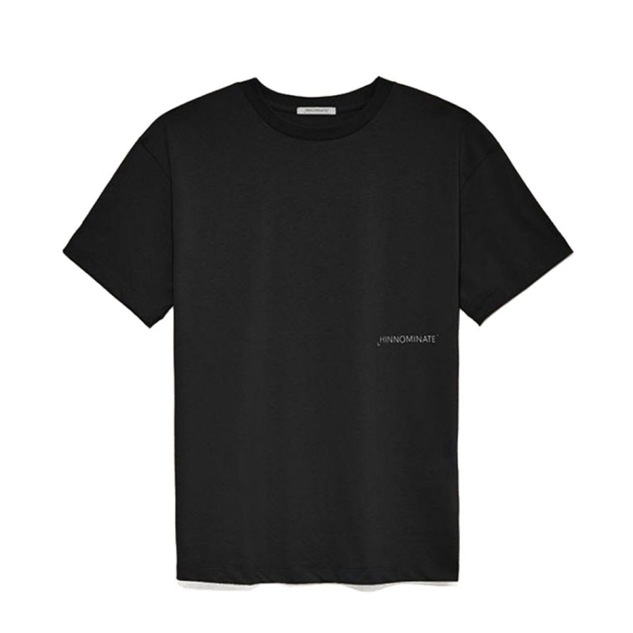 Uomo Hinnominate Abbigliamento | T Shirt Uomo Hinnominate In Jersey Black Hnm215 123