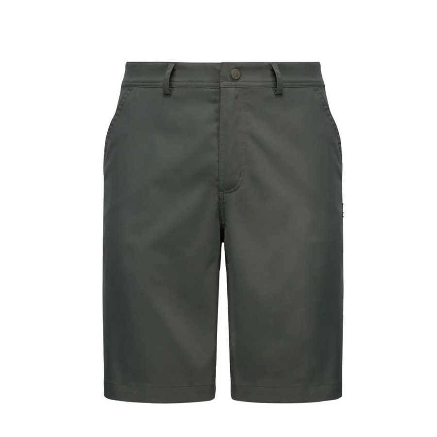 Uomo K-Way Abbigliamento | Pantaloncini Uomo K-Way Pave Twill Green Blackish K71233W Co