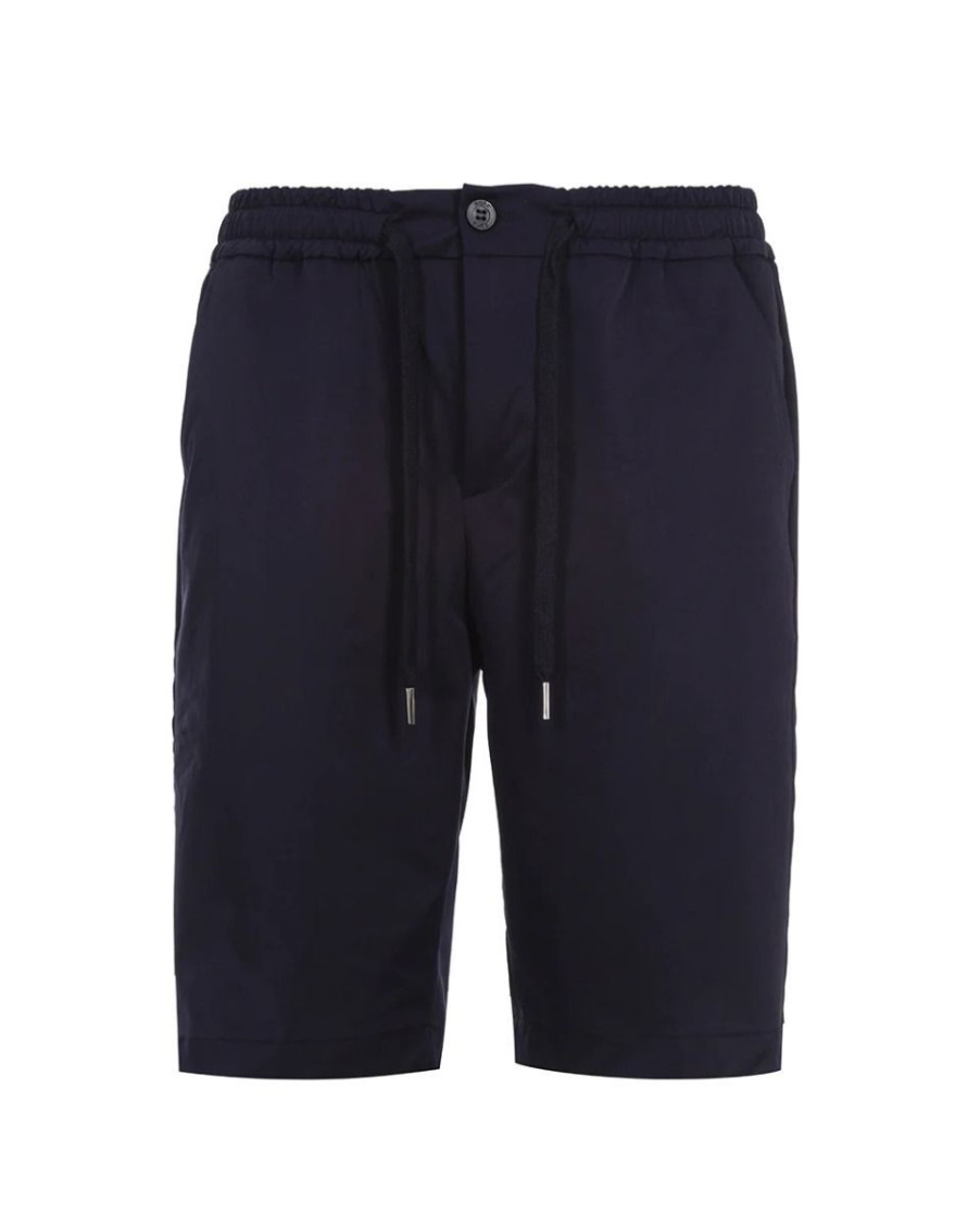 Uomo Suns Abbigliamento | Bermuda Uomo Suns Ale Krincol Navy Bms01037U 123