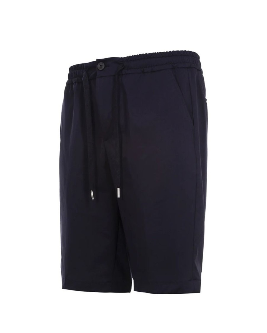 Uomo Suns Abbigliamento | Bermuda Uomo Suns Ale Krincol Navy Bms01037U 123