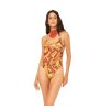 Donna 4Giveness Costumi Da Mare / Seawear | Costume Da Mare Donna 4Giveness Monokini Intero Party Zebra Fgbw2155 123