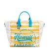 Donna Y Not? Borse A Mano | Borsa Donna Y Not? Tote Bag Hawaii Extra Large Yellow Ama002 121