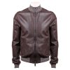 Uomo The Jack Leather Abbigliamento | Giubbino Uomo The Jack Leather Derek Microforata Rip Plongee T.Moro 121