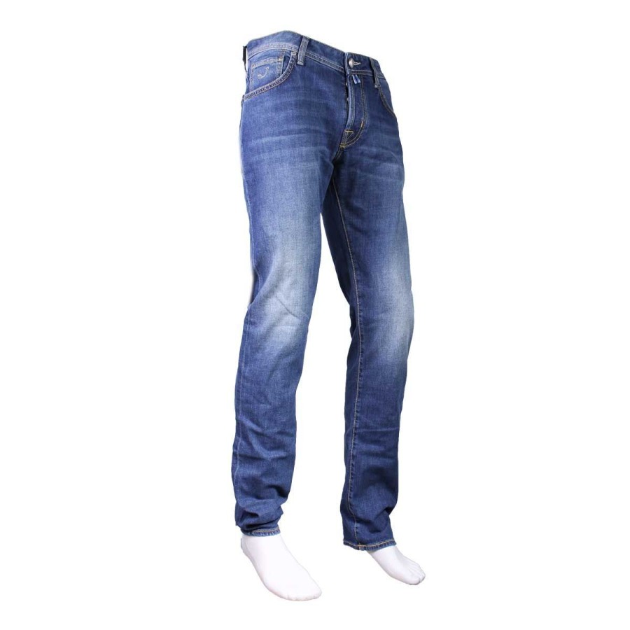 Uomo Jacob Cohen Abbigliamento | Jeans Uomo Jacob Cohen 5 Tasche Comfort Vintage Lavaggio 4 J62201190 121