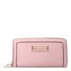 Donna Gattinoni Portafogli | Portafoglio Donna Gattinoni Roma Wallet All Around Zip Large Cloe Pink Bencd8299 123