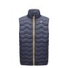 Uomo K-Way Abbigliamento | Gilet Uomo K-Way Valen Eco Warm Blue Depht K6114Rw Co