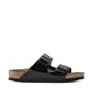 Donna Birkenstock Calzature | Sandalo Donna Birkenstock Arizona Birko Flor Black Patent 1005292 Co